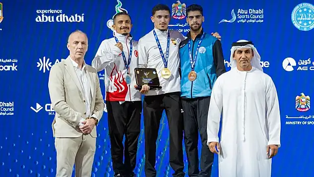 Aydınlı milli sporcu Sılıv Türkiye'yi gururlandırdı!