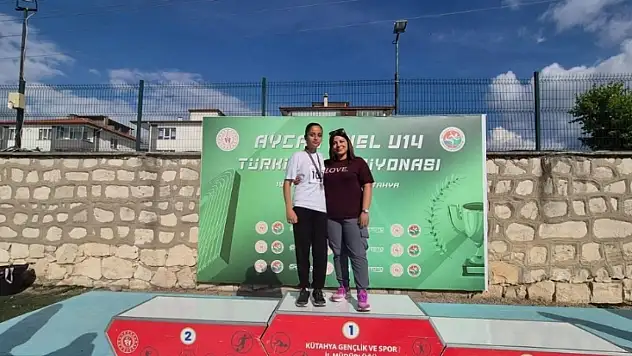 Kayserili sporcu Türkiye ikincisi oldu