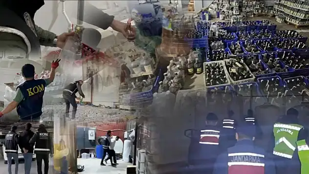 Bakan Yerlikaya duyurdu: 81 ilde sahte alkol ve kaçakçılık operasyonu!