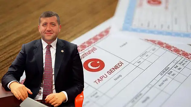 Baki Ersoy'dan Kayseri'deki tapu mağduriyetine çözüm talebi