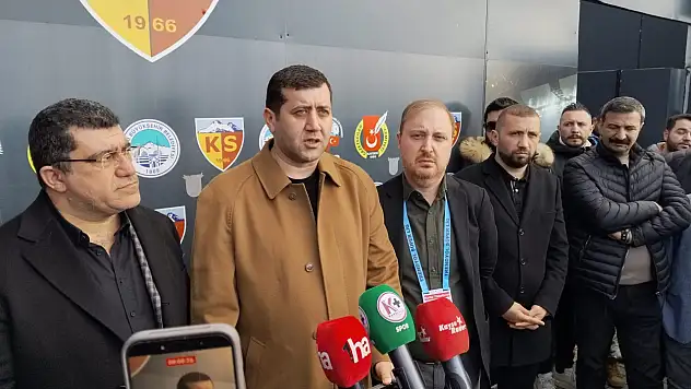 Baki Ersoy, Kayserispor başkan adayını açıkladı: Benim şahsi adayım...
