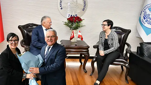 Başkan Büyükkılıç'a Avusturya Büyükelçisi Juen'den ziyaret