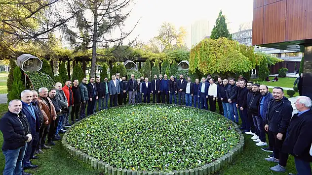 Başkan Büyükkılıç'a Yeraltı Çarşısı esnafından ziyaret!