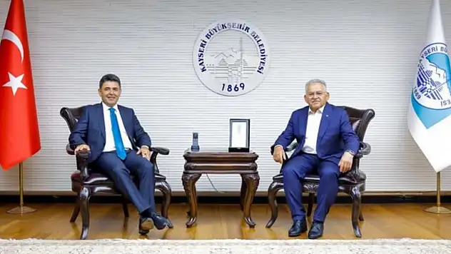 Başkan Büyükkılıç, Bakan Yardımcısı Boyraz'ı ağırladı