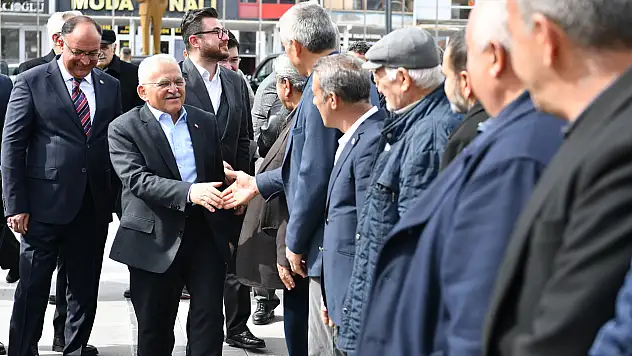 Başkan Büyükkılıç'ın 15'inci durağı Bünyan ve Tomarza oldu!
