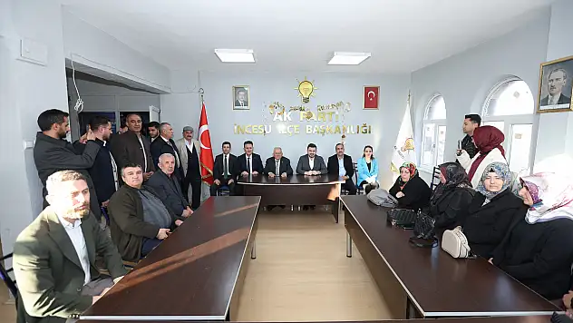 Başkan Büyükkılıç İncesu'da vatandaşlarla buluştu