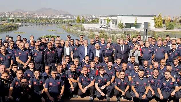 Başkan Büyükkılıç, itfaiye personeliyle bir araya geldi!