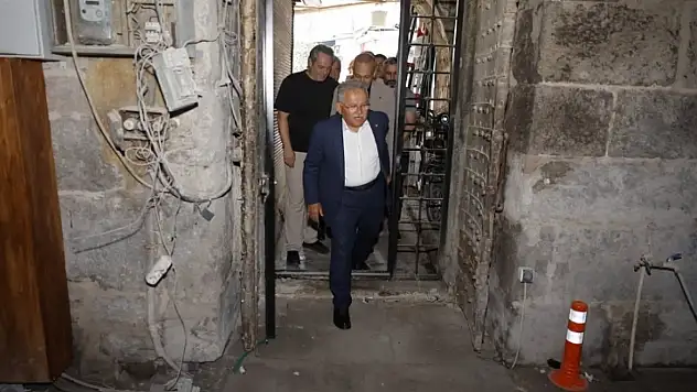 Başkan Büyükkılıç müjdeyi verdi: Kayseri'nin 529 yıllık hazinesi yeniden canlanıyor!