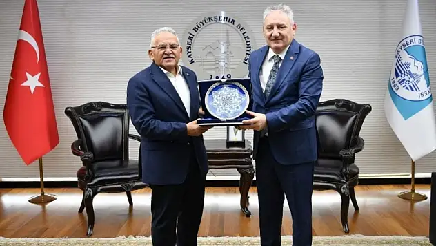 Başkan Büyükkılıç, Tarım Reformu Genel Müdürü Yıldız'ı ağırladı