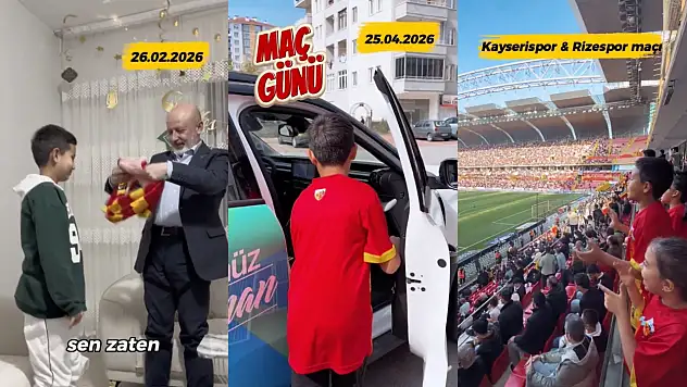 Başkan Çolakbayrakdar sözünü tuttu: Hem çocukların hem de Kayserilinin yüzü güldü!