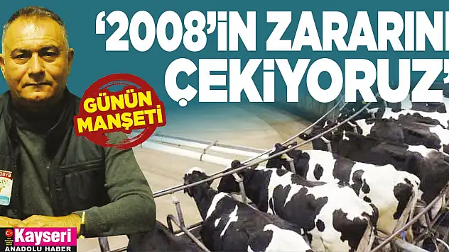 Başkan Günay Çakı: '2008'in zararını çekiyoruz'