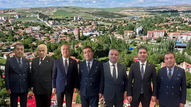 Başkan Metin'in Ankara mesaisi - Devlet Bahçeli ile görüştü, Bünyan'ı anlattı!
