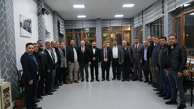 Başkan Odakır'a Pınarbaşı ve Sarız'dan tam destek!