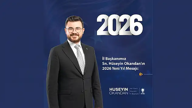 Başkan Okandan'ın yeni yıl mesajı