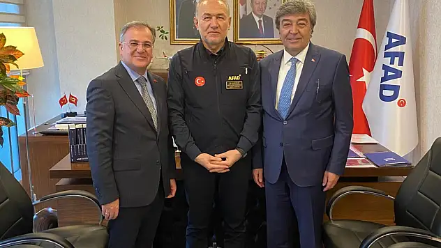 Başkan Özdoğan'da Ankara'da dikkat çeken ziyaret trafiği...