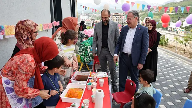 Başkan Özdoğan Kur'an Kursu kursiyerlerine tebrik