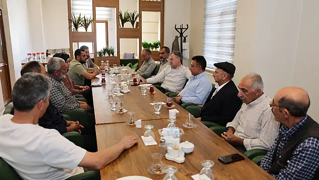 Başkan Özdoğan muhtarlar ile bir araya geldi!