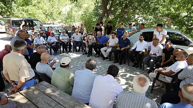 Başkan Öztürk sahaya indi: Bakın kaç mahalleyi ziyaret etti?