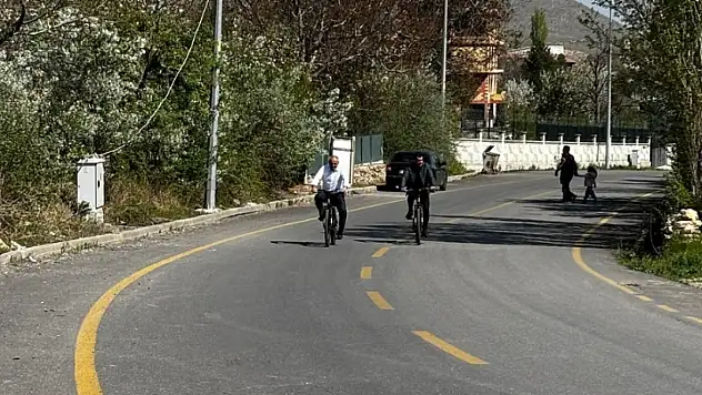 Başkan Öztürk güzergahı yerinde inceledi, ortaya ilginç kareler çıktı!