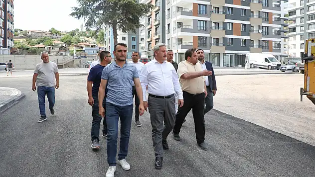 Başkan Palancıoğlu çalışmaları yerinde inceledi: Melikgazi'nin çehresi değişiyor!