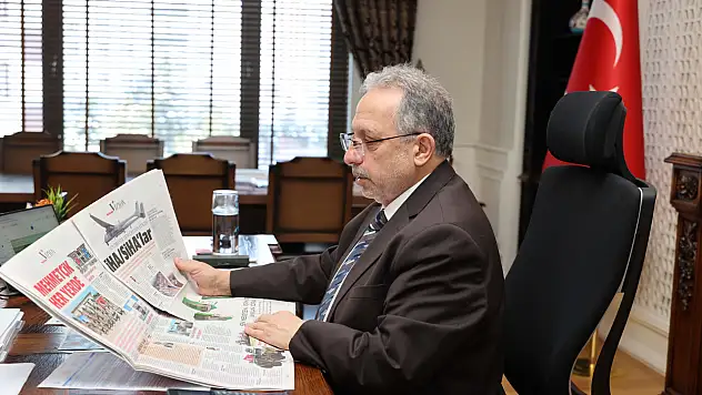 Başkan Yalçın'dan gazetecilere övgü: Hakikatin izini sürüyorlar