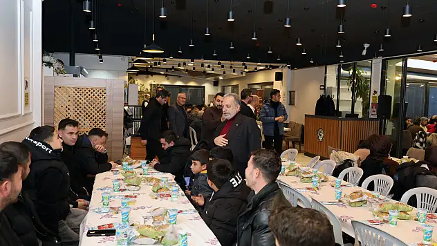 Başkan Yalçın gönül sofrasında vatandaşlarla bir araya geldi
