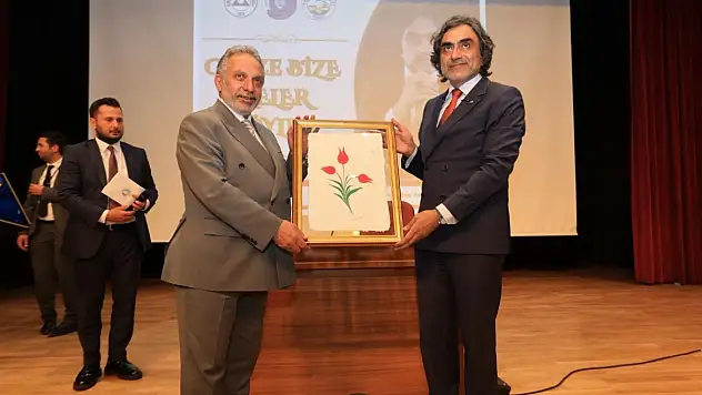 Başkan Yalçın, Prof. Dr. Halis Aydemir ile Gazze'yi konuştu