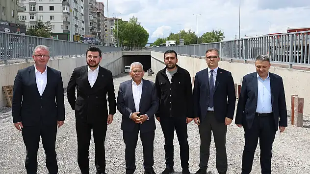 Başkanlardan DSİ Kavşağı'na inceleme: Kayseri'de sona yaklaşan kritik proje...