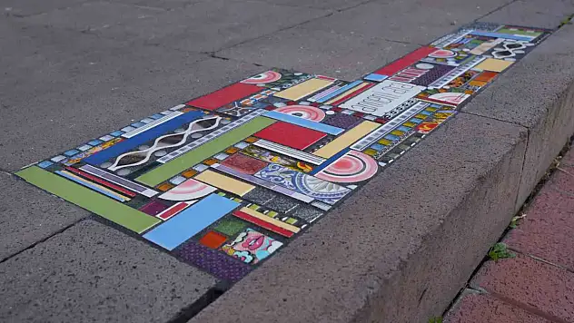 Başkent sokakları mozaiklerle renklendi!