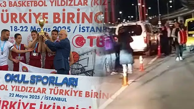 Basketbol'da Bünyan gurur oldu – Türkiye 2.'si takıma coşkulu karşılama!