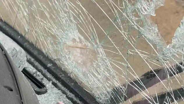 Sivas'ta otobüs durağına zarar veren şahıslar yakalandı!
