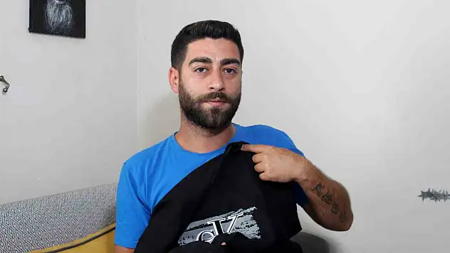 Bayramlaşmaya giden vatandaşa yorgun mermi isabet etti