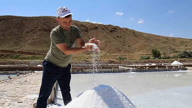 200 yıllık gelenek, 84 mineralli şifa: Sivas'ın organik fadlum tuzu!