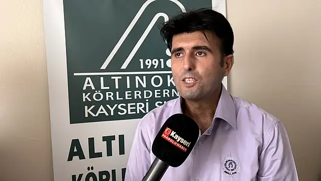 Beyaz Baston Dünya Görme Engelliler Günü'nde görme engellilerin sesi oldu!' Erişilebilir bir Kayseri hayalimizdir'