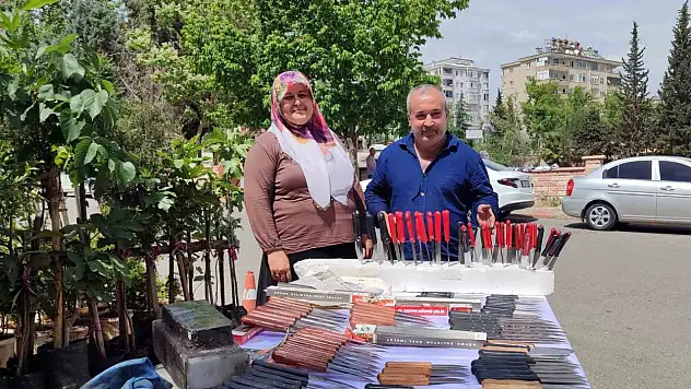 35 yıldır bıçakçılık mesleğini yapıyorlar!