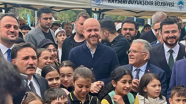 Bilal Erdoğan Kayseri'de konuştu