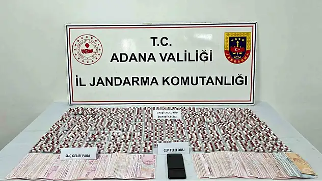 Adana'da binlercesi ele geçirildi: Uyuşturucuya darbe!