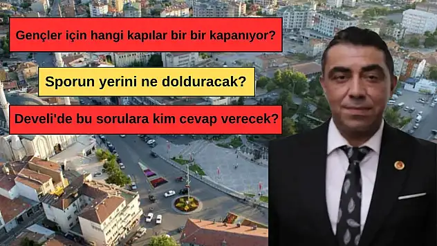 Bir yanda uyuşturucu iddiaları, bir yanda kapanan sahalar! Develi'de gündem yaratan açıklama