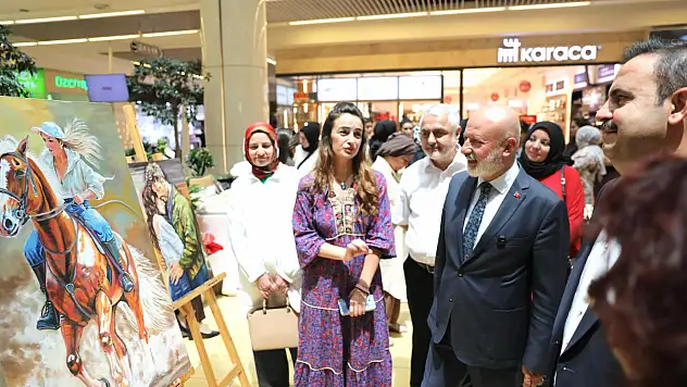 Bir yıllık emek Kayseri Park'ta görücüye çıktı