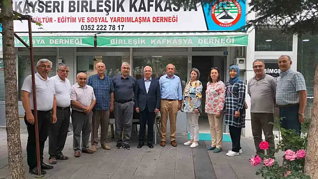 Talas Kaymakamı Dönmez'e veda
