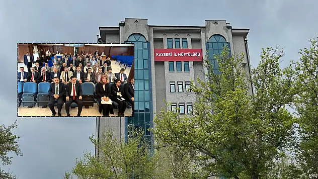 Bölge koordinatörleri Kayseri'ye neden geldi? Müftülükte dikkat çeken toplantı!