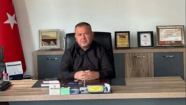 ''Bu bir veda değil'' dedi… Develi Şoförler Odası'nda yeniden adaylık çıkışı