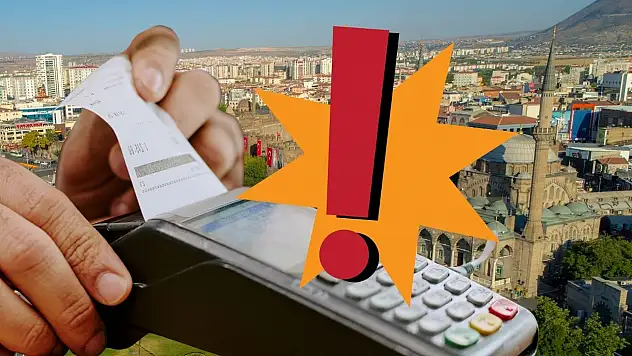 Bu fiş Kayseri'den: Rakamı gören bir daha baktı!