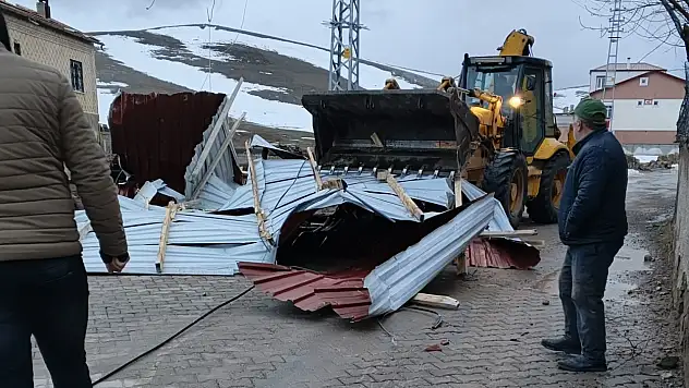 Bünyan Belediyesi hasar ve risk oluşturan durumlara kısa sürede müdahale etti