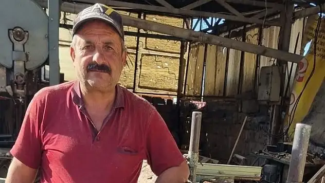 Bünyan'da korkunç olay: Tomruk yüklerken hayatını kaybetti