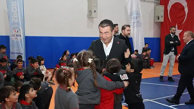Bünyan'da öğrencilerle spor etkinliği düzenlendi