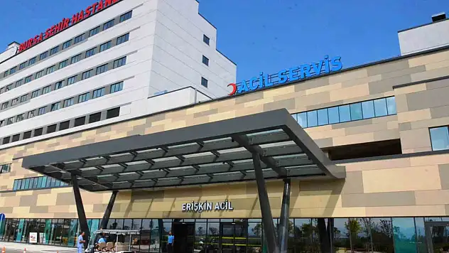 Bursa'da kamu hastaneleri 2023'te 15 milyon muayene hizmeti verdi
