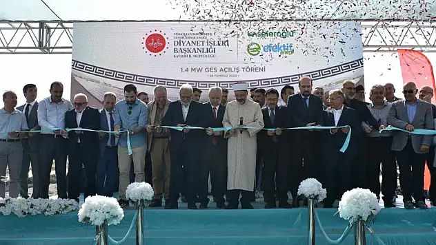 Büyükkılıç, 'Kayseri, yenilenebilir enerjinin en güzel merkezlerinden biri'