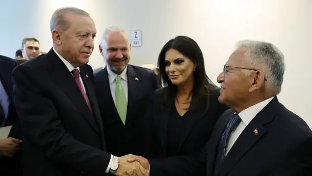 Büyükkılıç, Cumhurbaşkanı Erdoğan ile bir araya geldi!