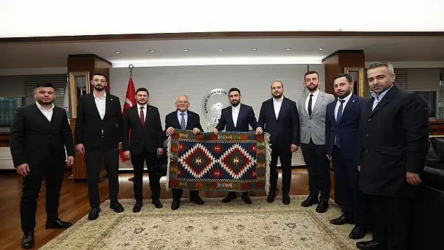 Büyükkılıç gençlik temsilcilerini ağırladı